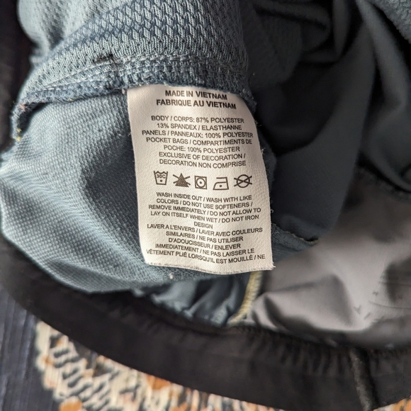 Men's Nike Phenom Elite Wild Running 7/8 Pants Hasta Black DA1152-387 - Picture 5 of 5